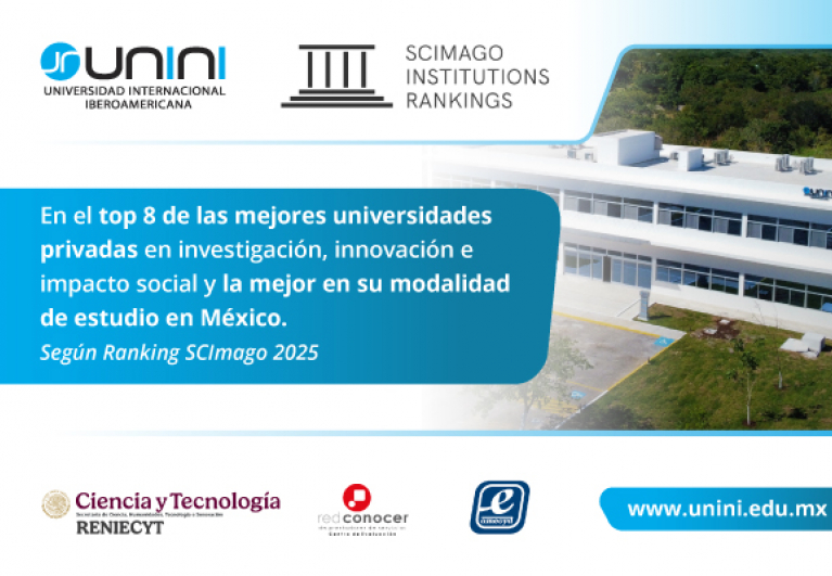 UNINI México reafirma su posición en el Scimago Institutions Ranking 2025