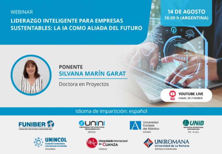 UNINI México organiza el webinar «Liderazgo inteligente para empresas sustentables: la IA como aliada del futuro»