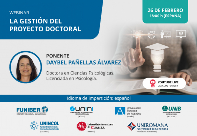 Webinar gestón de proyecto doctoral