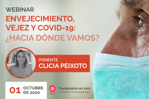 Webinar sobre envejecimiento y COVID-19 impartido por docente de UNINI México