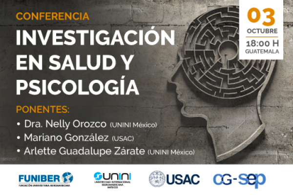 Próximo webinar sobre salud y psicología impartido por docentes de UNINI México