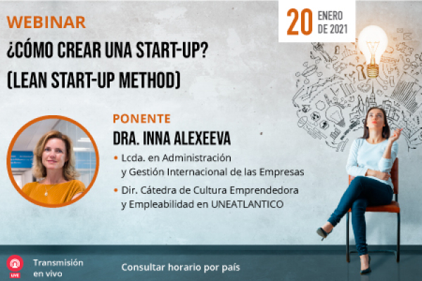 UNINI México participará en el webinar “Cómo crear una start-up”