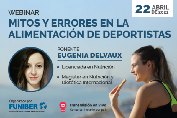 UNINI México participa en webinar sobre mitos y errores que rodean la alimentación de deportistas