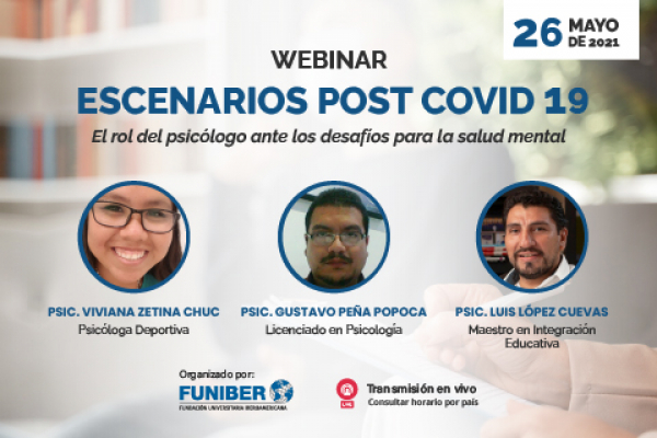 Participación de UNINI México en webinar sobre psicología y Covid-19