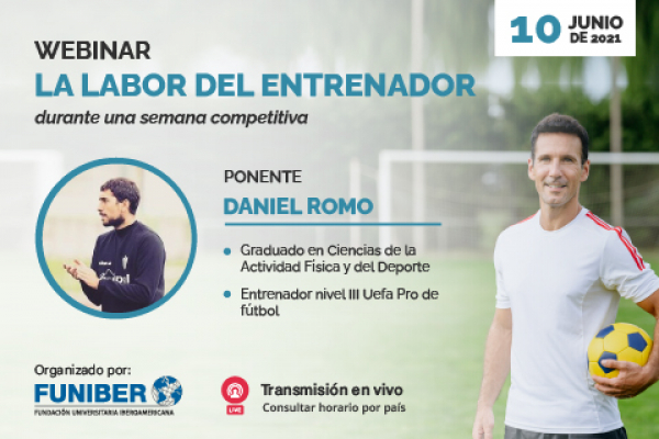 Participación de UNINI México en webinar sobre la figura del entrenador en el fútbol