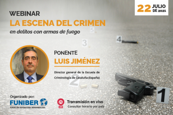 Participación de UNINI México en webinar sobre armas de fuego en la escena del crimen 