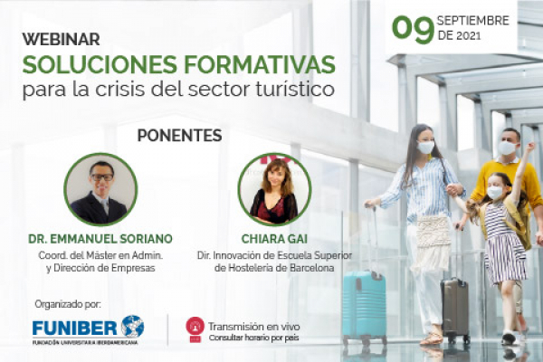 UNINI México participa en webinar sobre soluciones a la crisis turística 