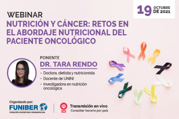 Participación de UNINI México en webinar sobre la influencia de la nutrición en el cáncer 