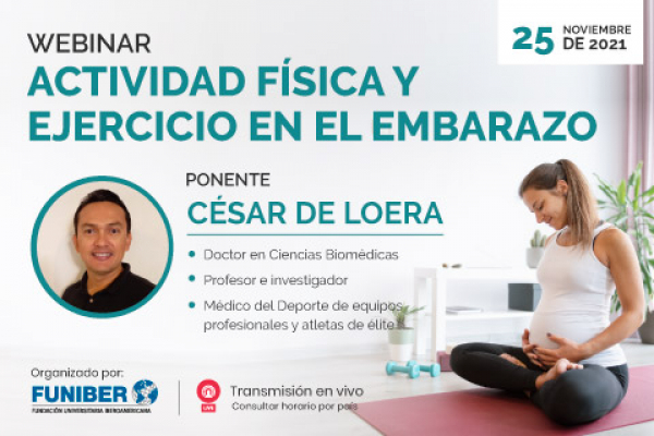 Participación de UNINI México en webinar sobre ejercicio en el embarazo 