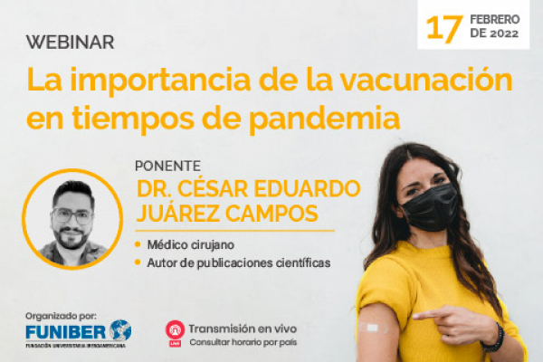 UNINI México participa en webinar sobre vacunación en pandemia 