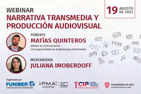 Participación de UNINI México en webinar sobre narrativa transmedia y producción audiovisual