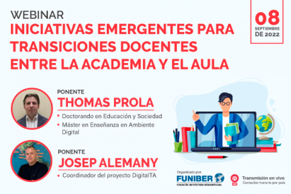 UNINI México participa en un webinar sobre transiciones docentes entre la academia y el aula