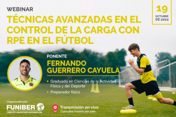 Participación de UNIIN México en webinar sobre herramientas para el entrenamiento en el fútbol