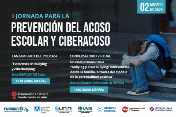 UNINI México apoya la I Jornada para la Prevención del Acoso Escolar y el Ciberacoso