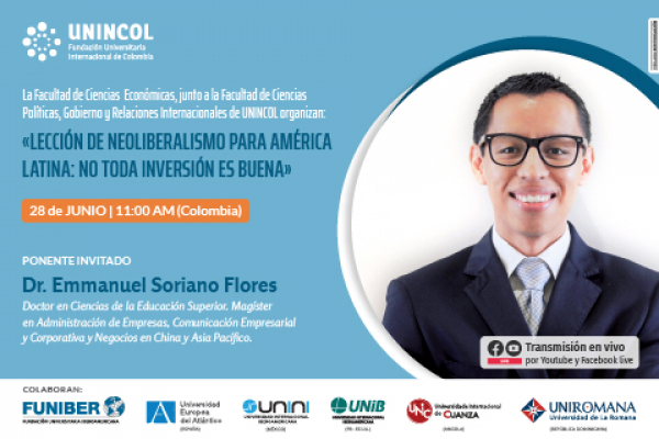 UNINI México promueve el conversatorio impartido por las facultades de Economía y Política de UNINCOL