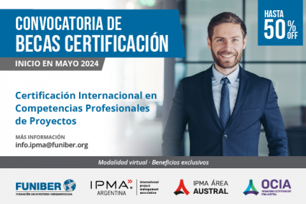 UNINI México convoca a participar en la oportunidad de becas de FUNIBER para la Certificación Internacional IPMA Nivel D