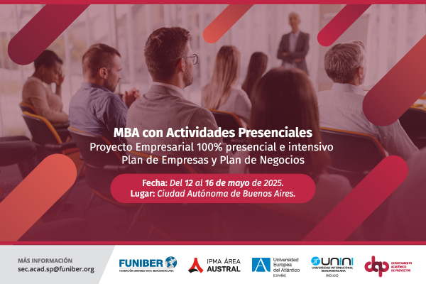 MBA con actividades presenciales 