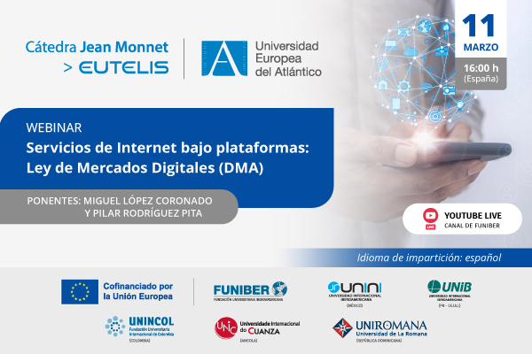 Servicios de Internet bajo plataformas: Ley de Mercados Digitales (DMA)