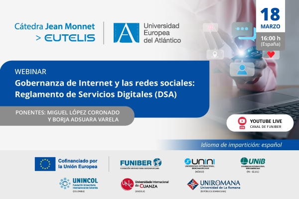 «Gobernanza de Internet y las redes sociales: Reglamento de Servicios Digitales (DSA)»