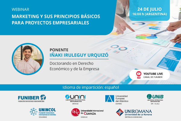 UNINI México organiza el webinar «Marketing y sus principios básicos para proyectos empresariales»
