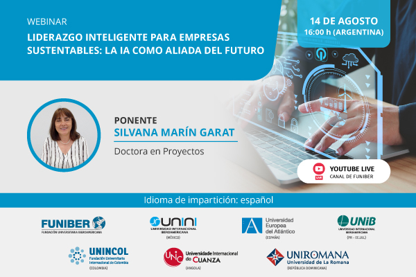 UNINI México organiza el webinar «Liderazgo inteligente para empresas sustentables: la IA como aliada del futuro»