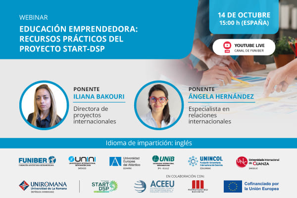 UNINI México organiza un webinar sobre educación emprendedora en el marco de los Erasmus Days